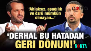 Rasim Ozan Kütahyalı’y’a bir tepki de Cumhurbaşkanlığı Başdanışmanı Hidayet Türkoğlu’ndan: Layık olduğu çukura