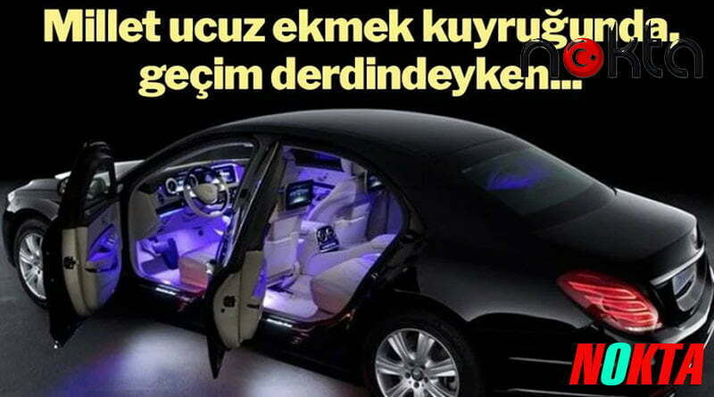 Beştepe’ye her birinin fiyatı dünkü kurla 34 milyon lira olan 3 araç alındı