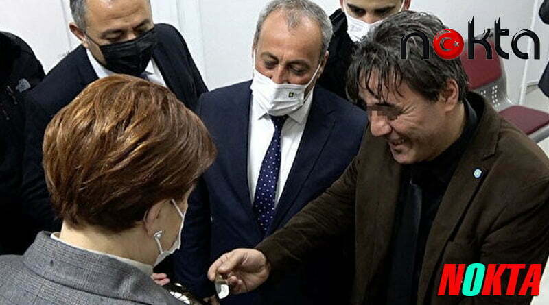 Çaldığı bıçağı Akşener’e hediye eden İYİ Parti’li gözaltına alındı