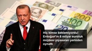Cumhurbaşkanı Erdoğan’ın 8 milyar 555 milyon euroluk ihale müjdesi piyasalara doping etkisi yaptı!