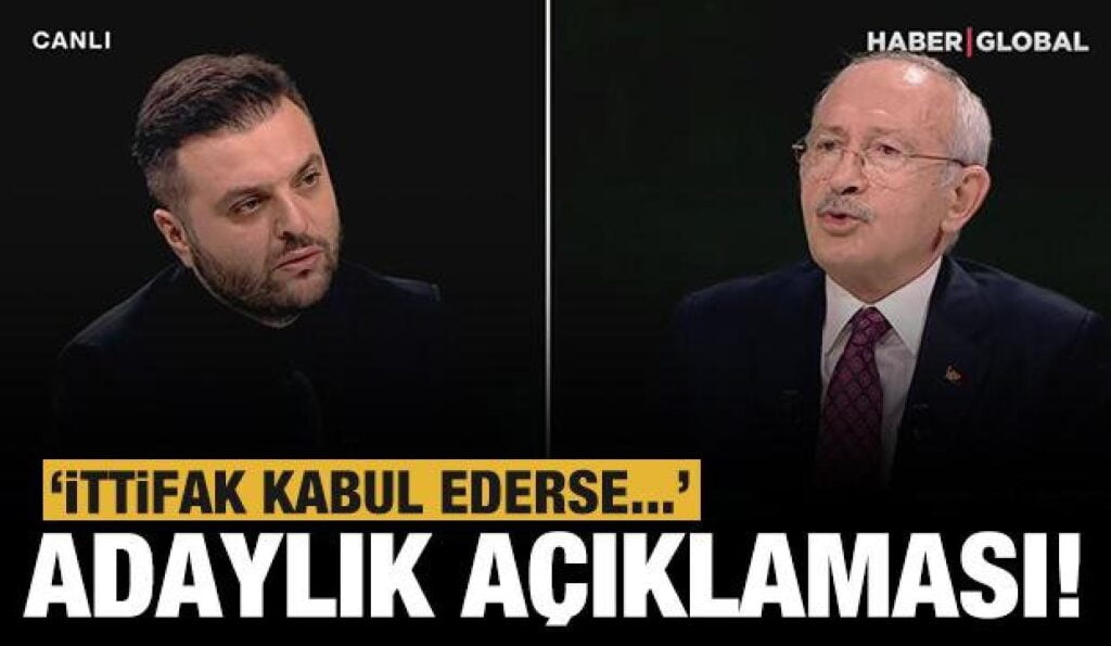 İlk defa bu kadar net konuştu… Adaylık açıklaması
