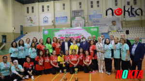 Topuklu kramponlar özel çocuklar için sahaya çıktı