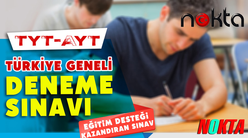 Yıldırım’dan gençlere Türkiye geneli deneme sınavı