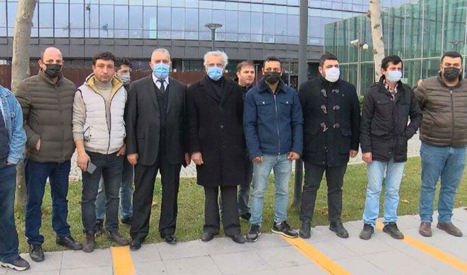 Şişecam fabrikası önünde eylem