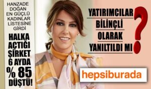 Hepsiburada’da büyük çöküş sürüyor