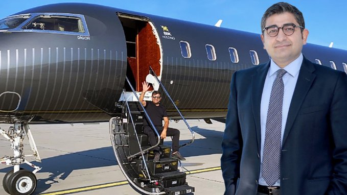 SBK’nın uçağı ‘Digor’ icradan satışa çıkarıldı!