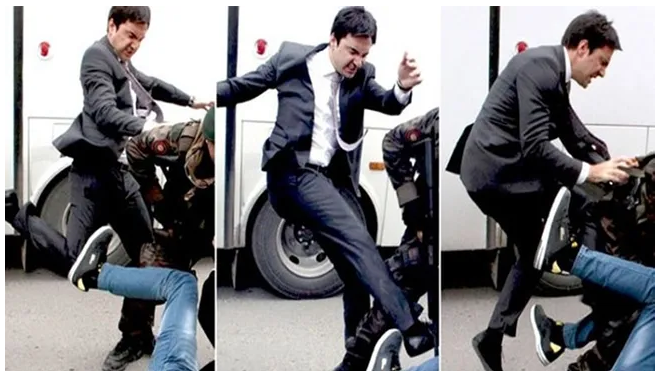 Soma’da madenciyi tekmeleyen Yusuf Yerkel Frankfurt’a atandı