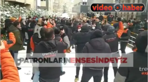 Kötü koşullar ve düşük ücrete karşı Trendyol işçileri eyleme çıktı!