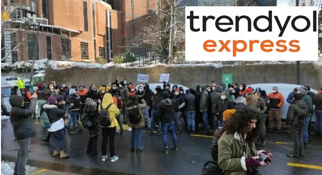 Trendyol Express çalışanlarından süresiz eylem kararı