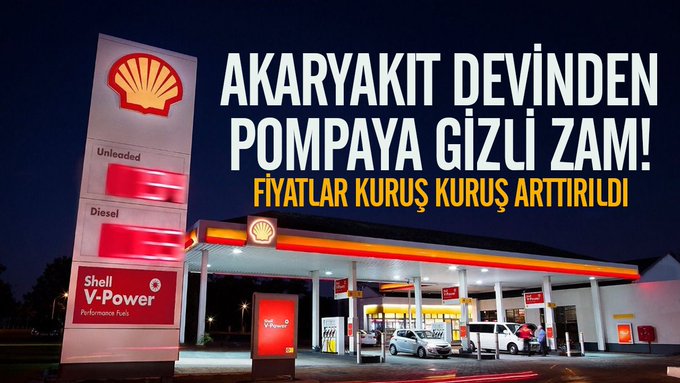 Akaryakıt devinden pompaya gizli zam! Fiyatlar kuruş kuruş arttırıldı