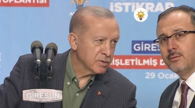 Erdoğan’ın Giresun mutsuzluğu: Toplantı yerlerini ve kalabalığı beğenmedi