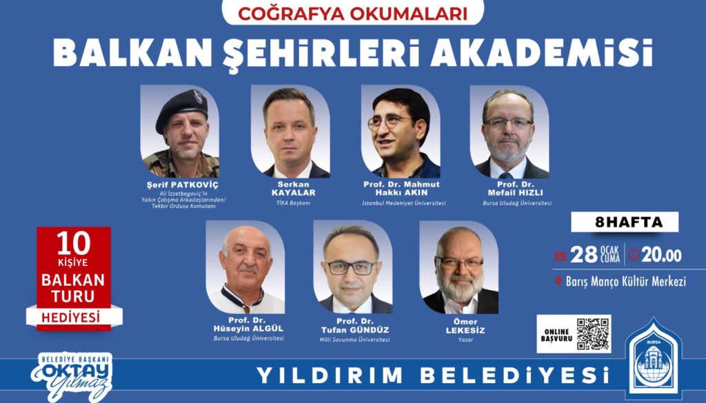 Balkan Şehirleri Akademisi başlıyor