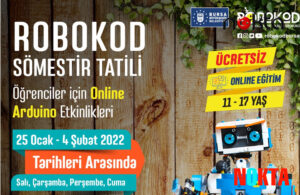 Sömestrde ücretsiz kodlama eğitimi