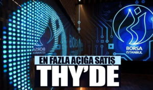 En fazla açığa satış Türk Hava Yolları’nda