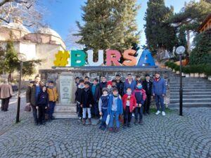Gençlik Bursa’da yollarda