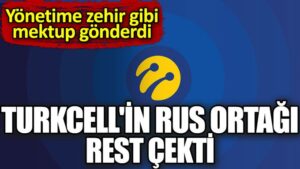 Yönetime zehir gibi mektup gönderdi!