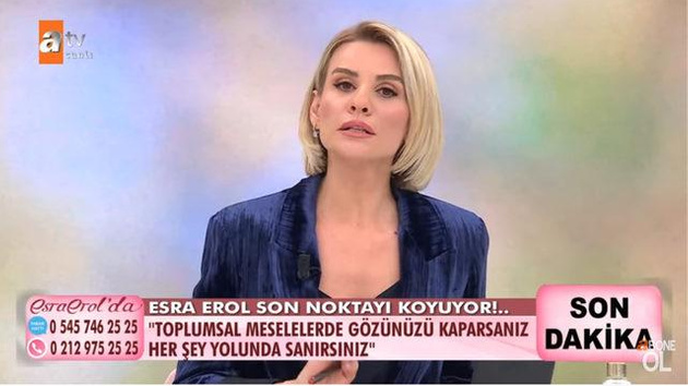 RTÜK Esra Erol’da Programı için ATV’ye Ceza Verdi