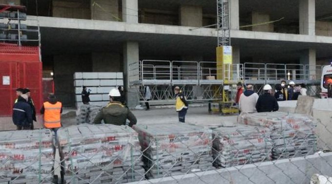 Bursa’da iş cinayeti: 14 katlı inşaatın 6’ncı katından düşen işçi hayatını kaybetti