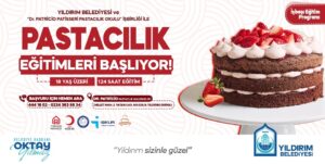Yıldırım’da iş garantili pastacılık kursu