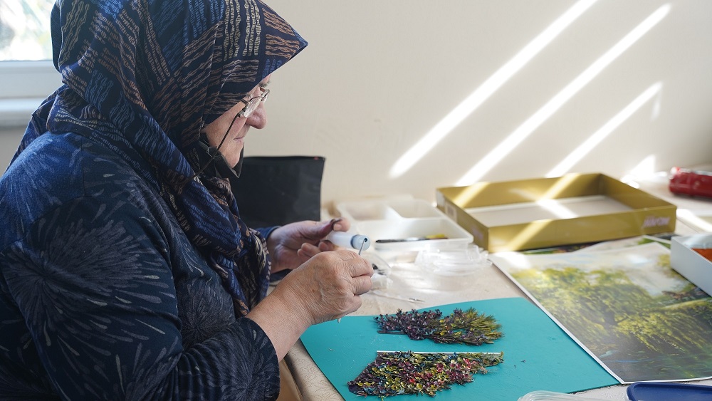 Yıldırım’da Kağıt Rölyef’e yoğun ilgi