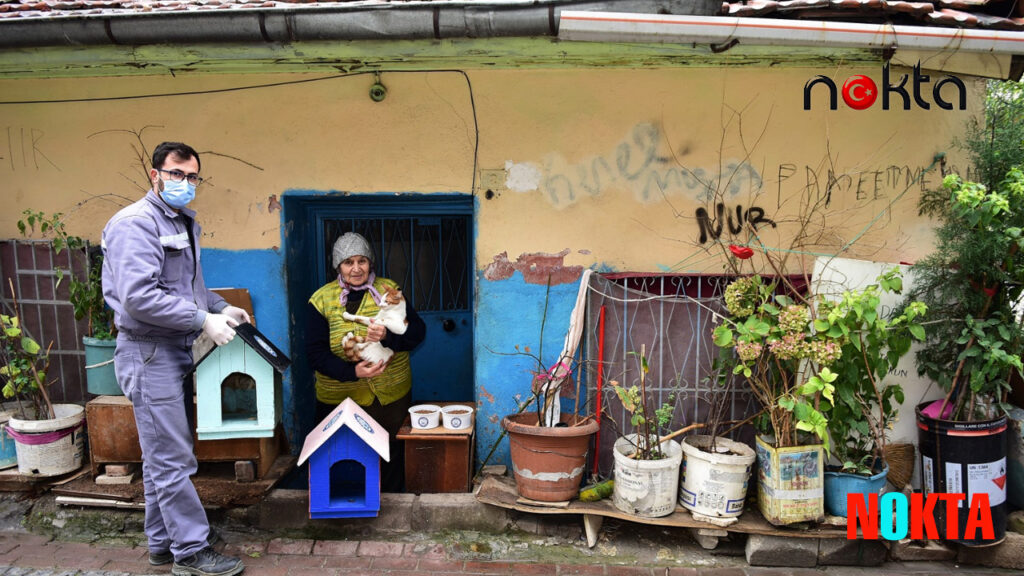 Bursa’da sokaktaki dostlara ‘Yıldırım’ şefkat