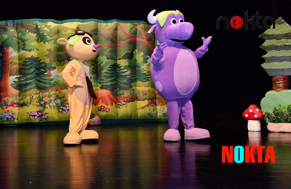 Kaptan Pengu çocuk tiyatrosu ‘Yıldırım’da