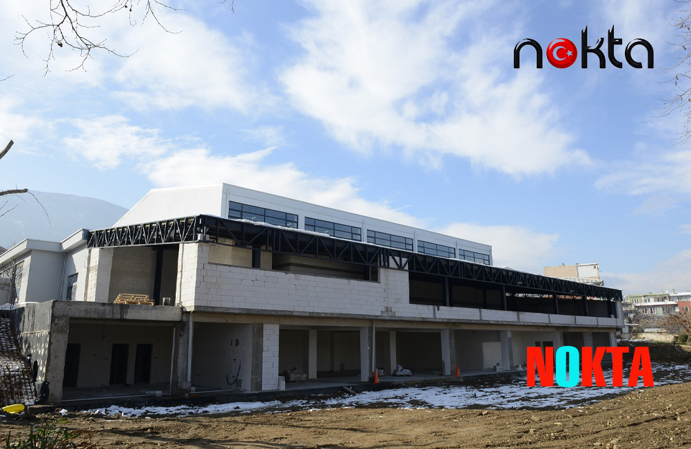 Mimar Sinan Spor Salonu Spor Kompleksine dönüşüyor