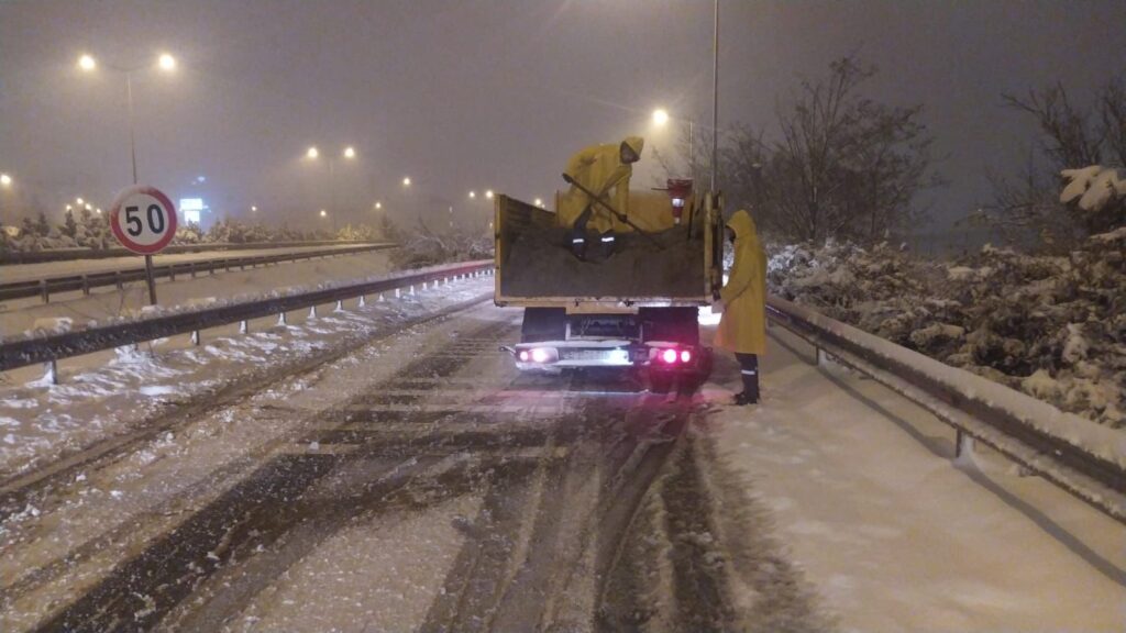 Bursa kar sınavını başarıyla geçti
