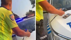 Eldiven takmadan alkol testi yapan polisin yazdığı ceza iptal edildi