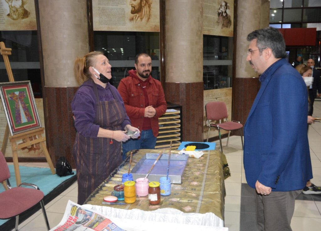 Başkan Yılmaz’dan Yılmek Workshop etkinliğine ziyaret