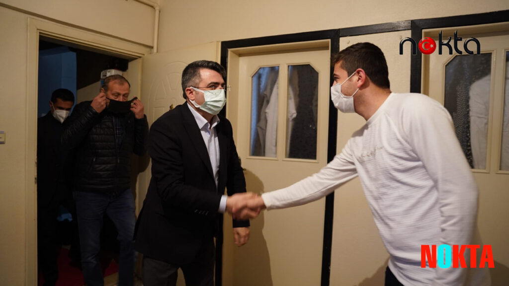 Başkan Yılmaz ev ziyaretlerine devam ediyor