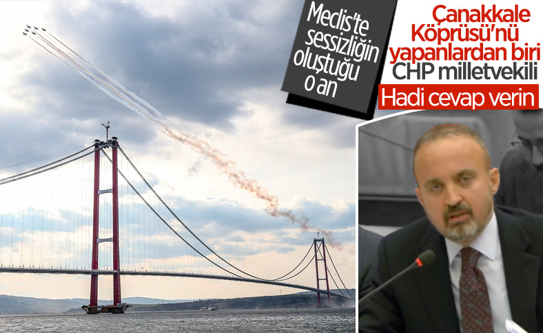 Bülent Turan: Çanakkale Köprüsü’nü yapanlardan biri CHP’li vekil