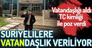 Suriyelilere vatandaşlık veriliyor: Vatandaşlığı aldı, TC kimliği ile poz verdi!