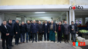 Yıldırım’da Başkan Yılmaz Sıracevizler pazar esnafı ile buluştu