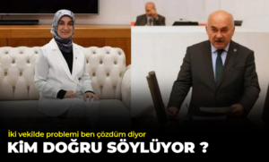Kim doğru söylüyor? İki vekilde ben çözdüm diyor