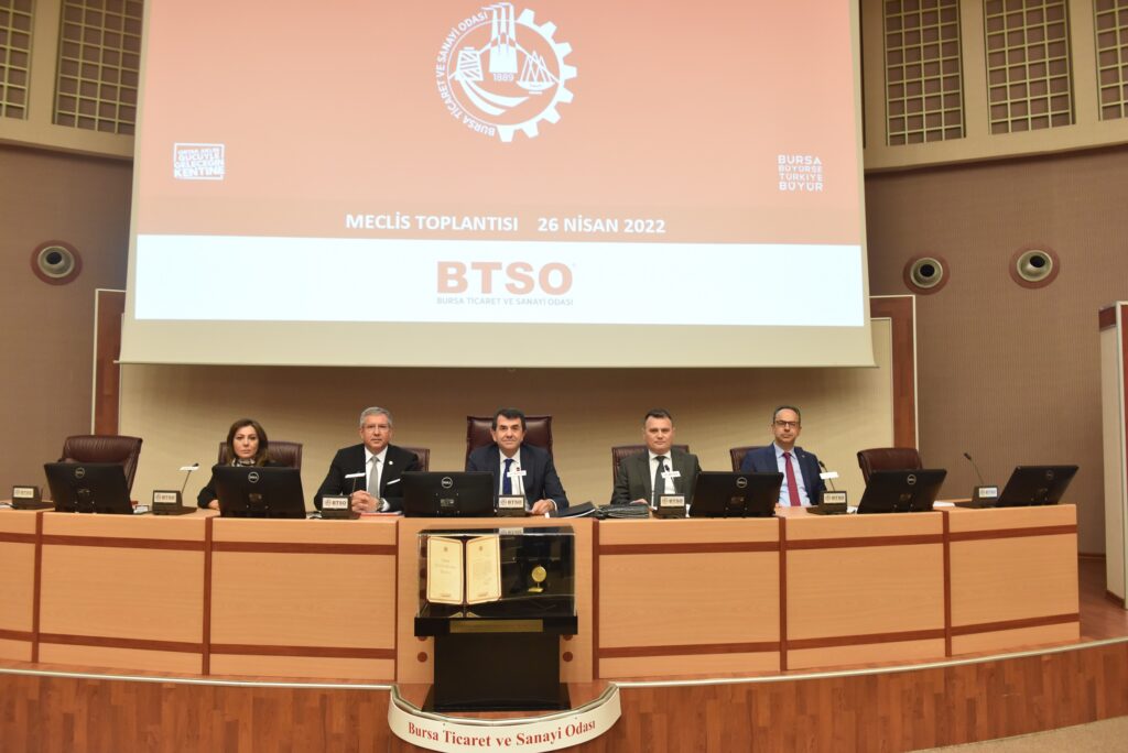 BTSO Nisan Ayı Meclis Toplantısı Gerçekleştirildi
