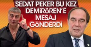 Sedat Peker bu kez Demirören’e mesaj gönderdi
