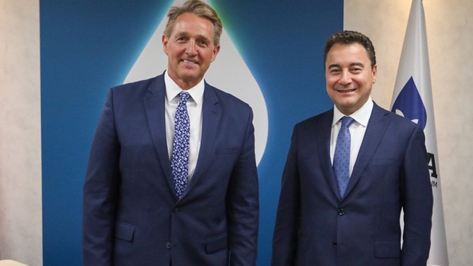 ABD Büyükelçisi Flake, Babacan’ı ziyaret etti