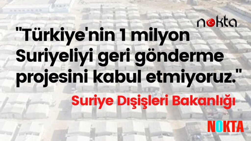 Suriye Dışişleri Bakanlığı, Ankara’nın ‘sınırda güvenli bölgeye 1 milyon sığınmacı’ planını reddetti: ‘Amaç sömürgecilik!’