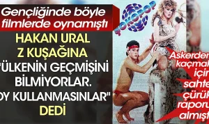 Z kuşağı oy kullanmasın demişti Sosyal medya Hakan Ural’a asker kaçağı günlerini ve oynadığı filmleri hatırlattı