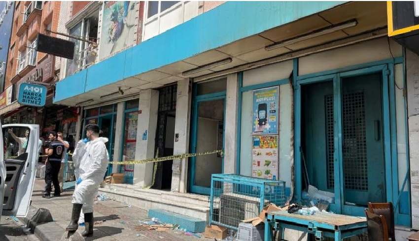 A101’in deposunda yangın: Bir işçi yaşamını yitirdi