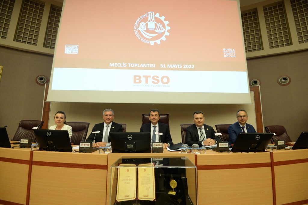 Btso Mayıs Ayı Meclis toplantısı gerçekleştirildi
