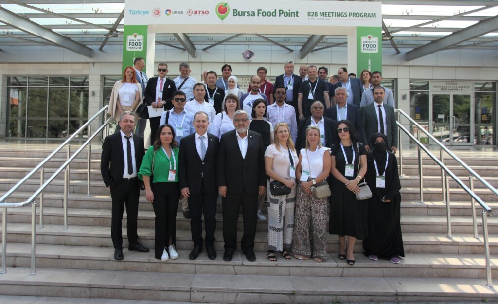 ‘Bursa Food Point’ 60 Ülkeden İş İnsanını Firmalarla Buluşturdu