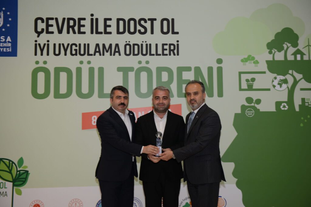 Çevre dostu Yıldırım’a iki ödül birden