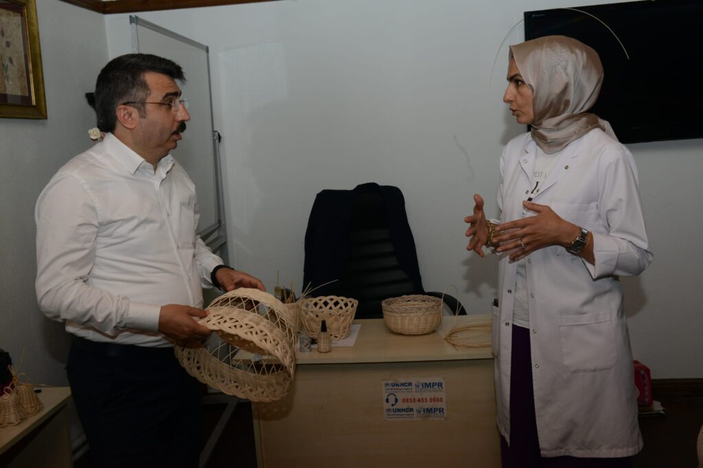 Başkan Yılmaz’dan Yılmek’e ziyaret