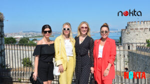 Sanat ve cemiyet hayatının ünlü isimleri Yedikule Hisarı’nda tarihe tanıklık etti