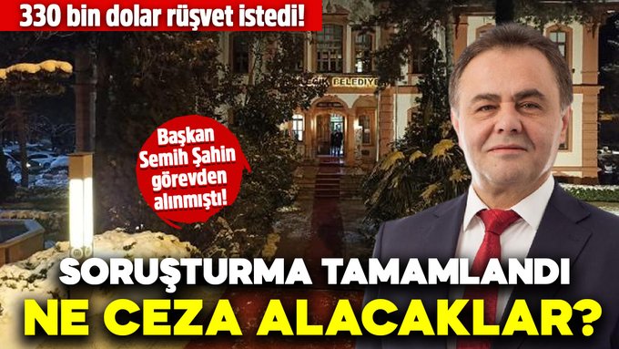 Bilecik Belediyesi’ndeki ‘rüşvet’ soruşturmasında istenen cezalar belli oldu