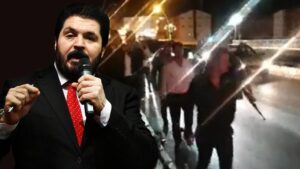 Savcı Sayan’ın görüntülerinde dikkat çeken ‘Kalaşnikof’ detayı