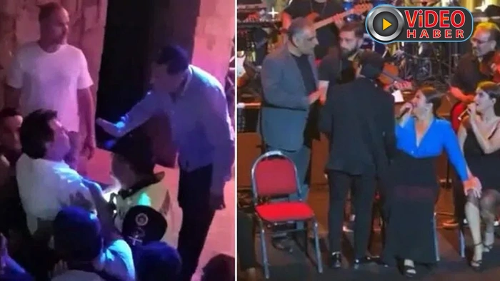 Sibel Can konserinde skandal kavga