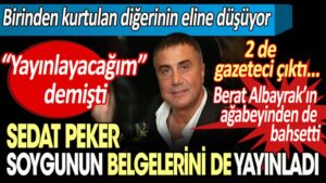 Sedat Peker çok eğleneceğiz demişti bir skandalın belgelerini yayınladı. 50 tweet attı 2 de gazeteci çıktı